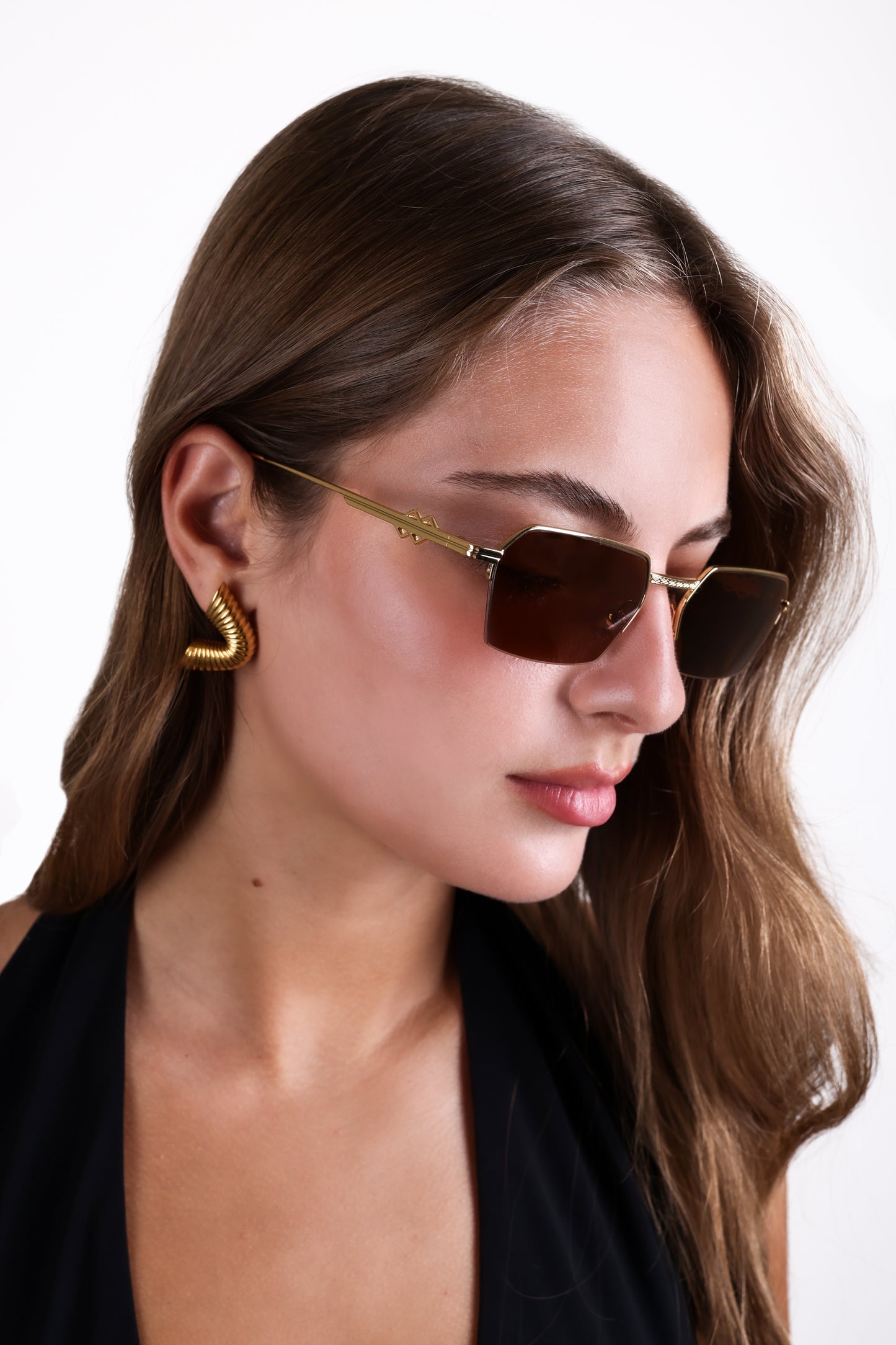 Alex - Brown Sunglasses