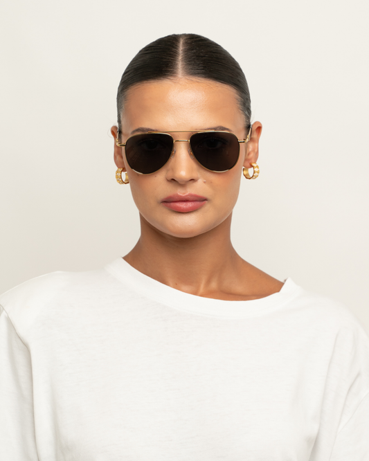 Aya - Black Sunglasses