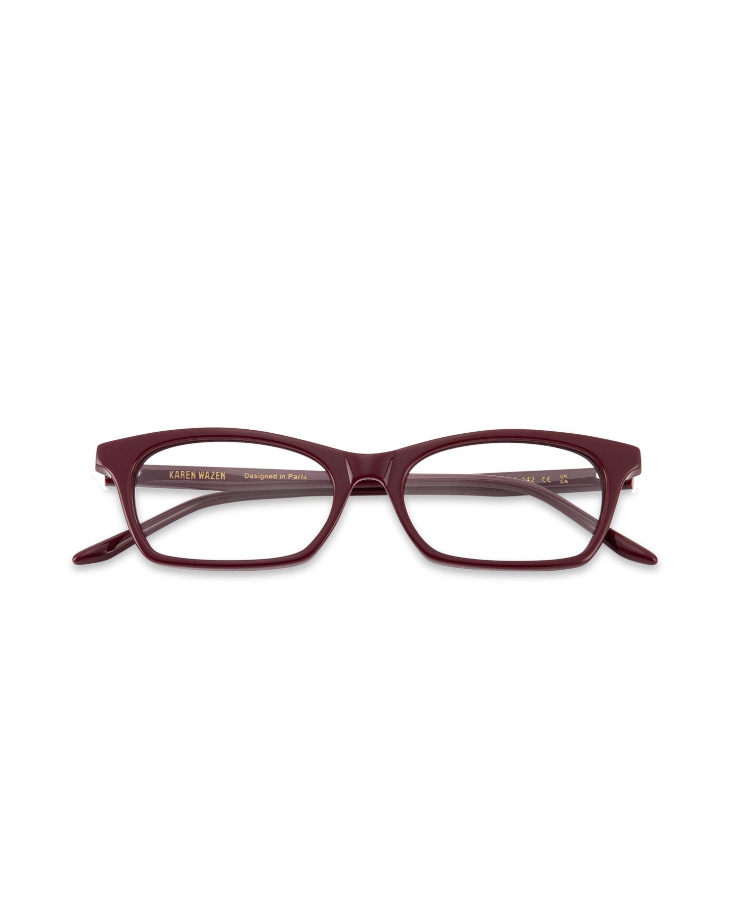 Billie - Burgundy Eyeglasses