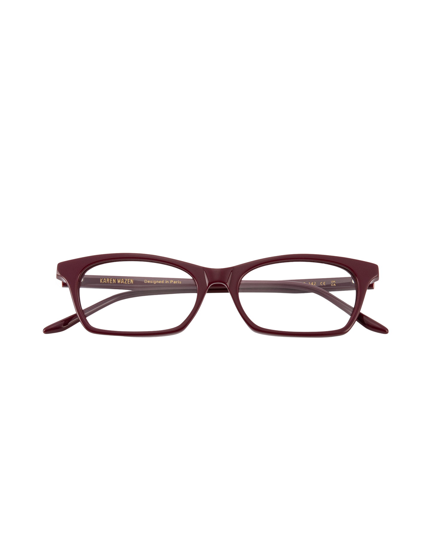 Billie - Burgundy Eyeglasses