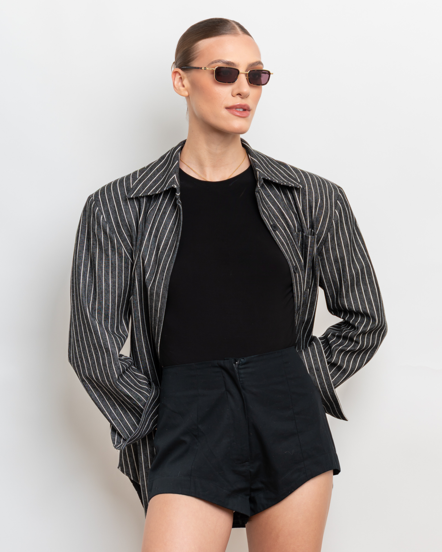 Blake - Purple on Tortoise Sunglasses