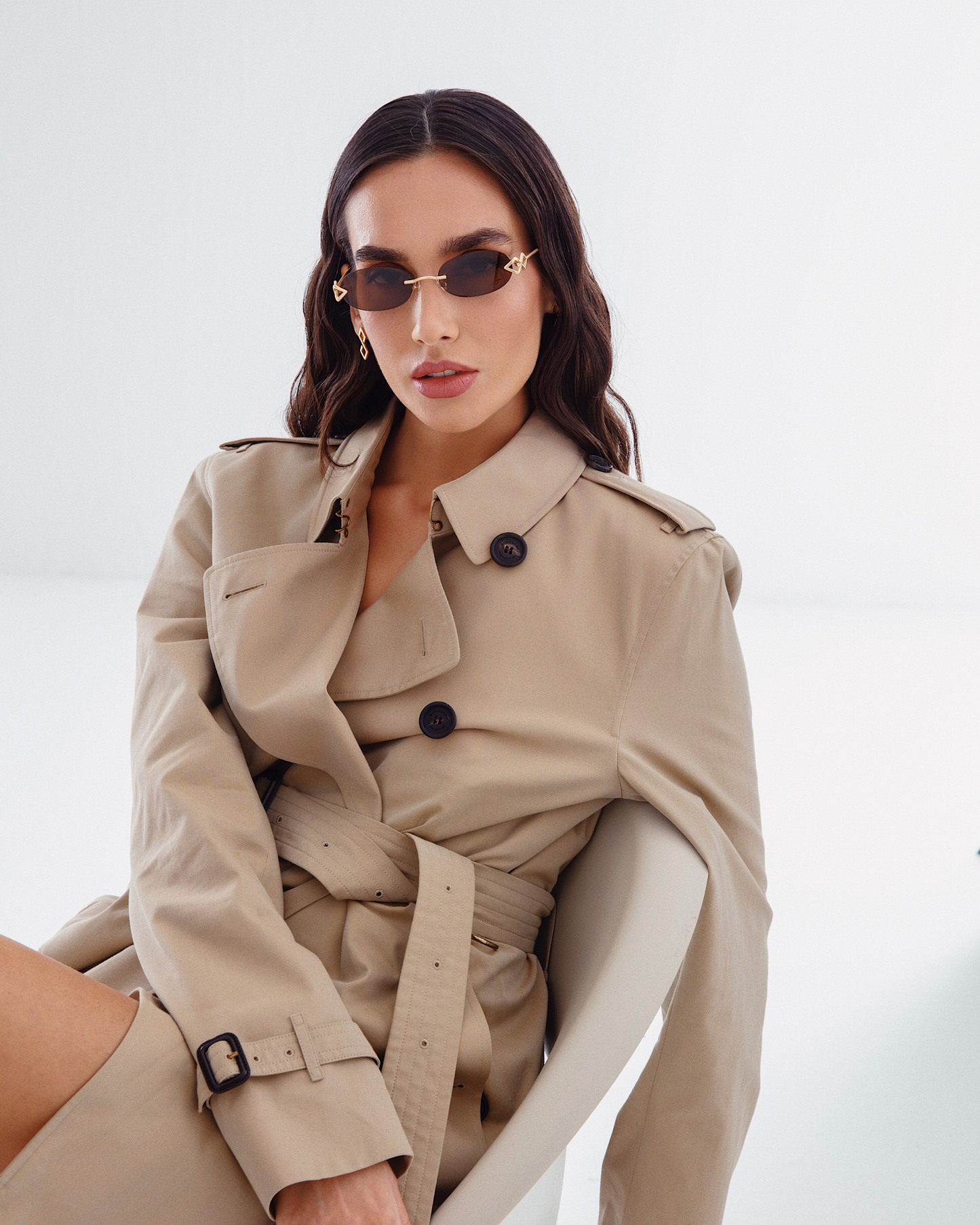 Cleo - Brown Sunglasses