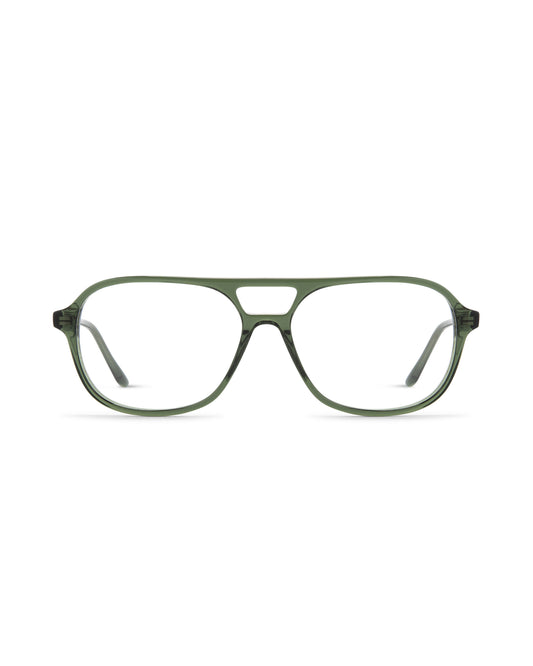 Elle - نظارات طبية باللون الزيتوني