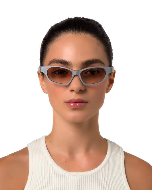 Geo - Silver Sunglasses