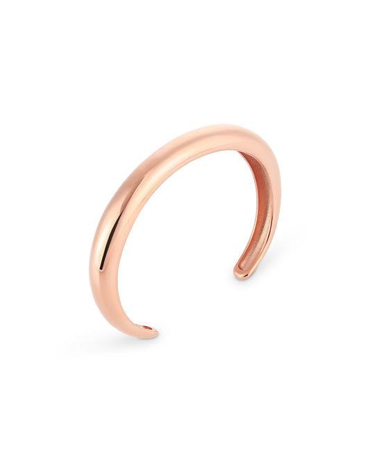 Halo Bangle (Single) - Rose Gold
