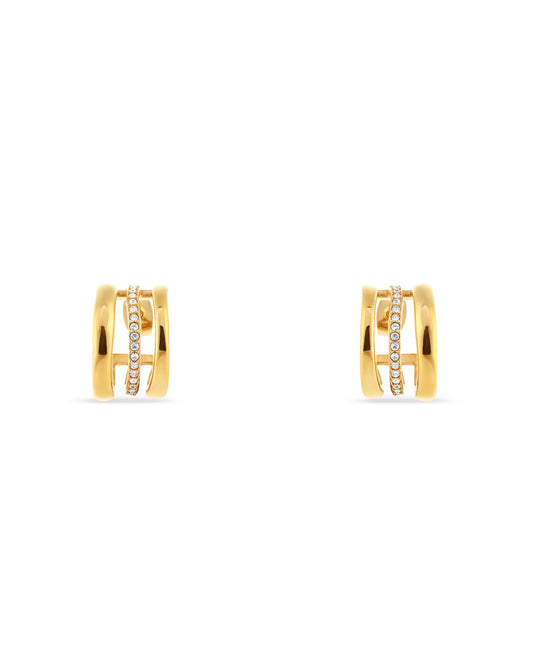 Halo Earrings - Gold