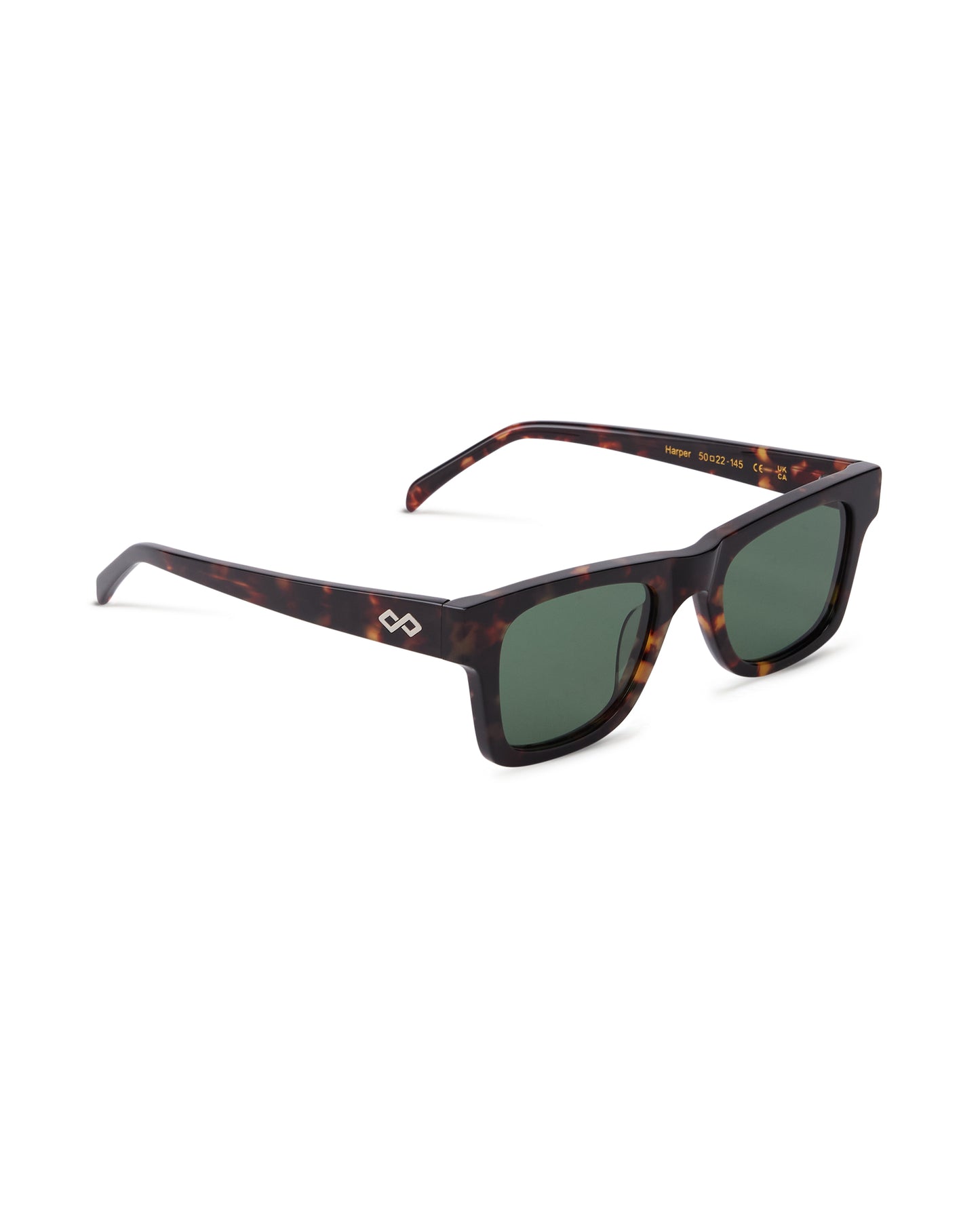 Harper - Green on Tortoise Sunglasses