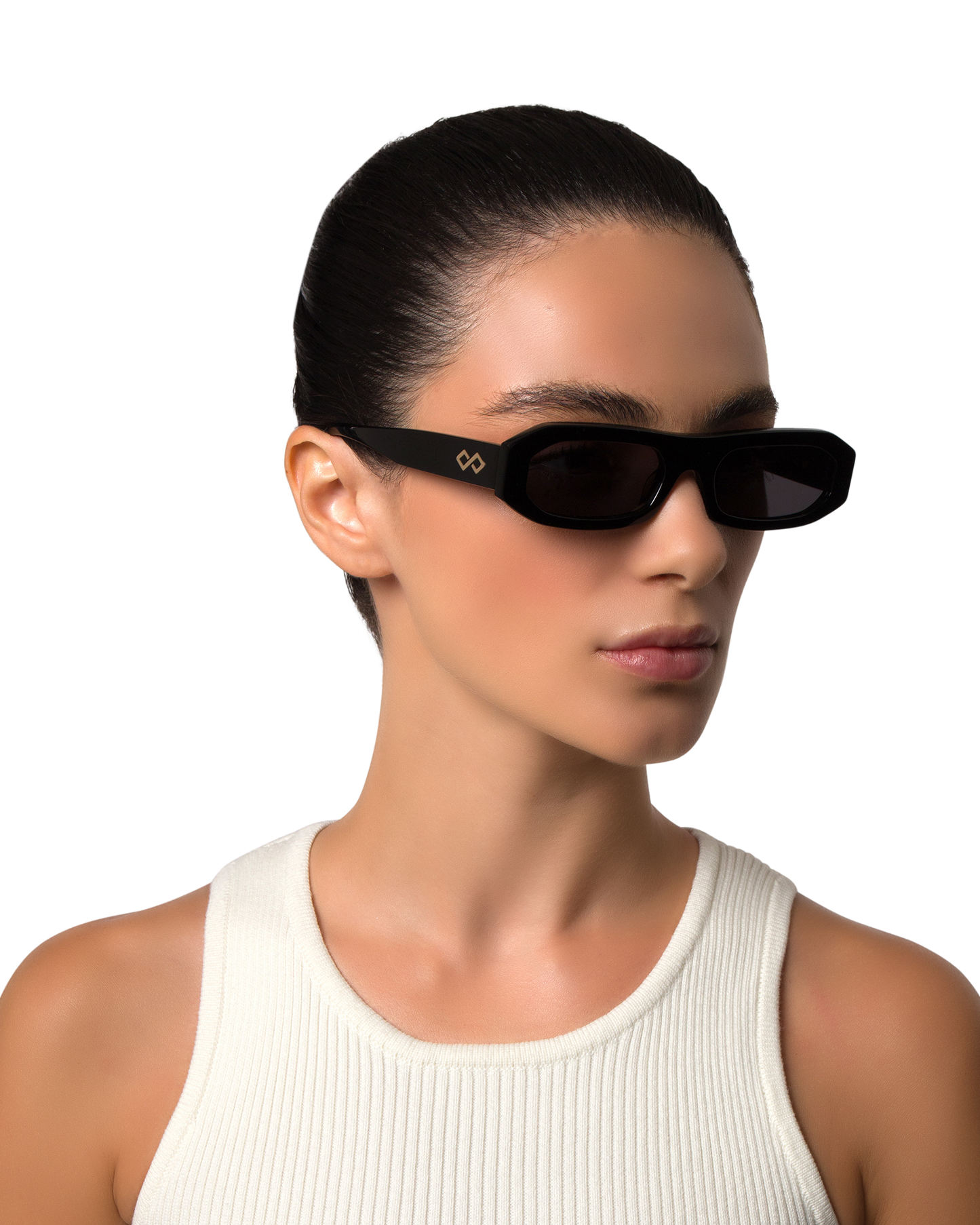Hazel - Black Sunglasses