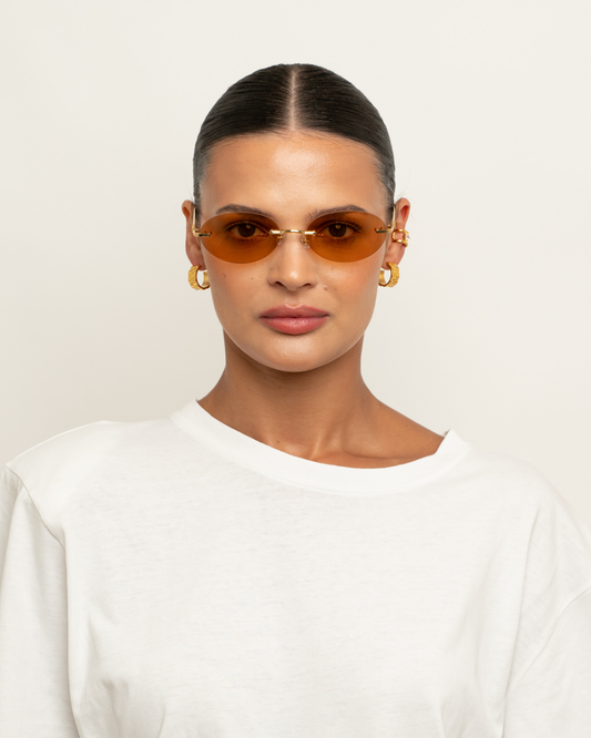 Jude - Orange Sunglasses