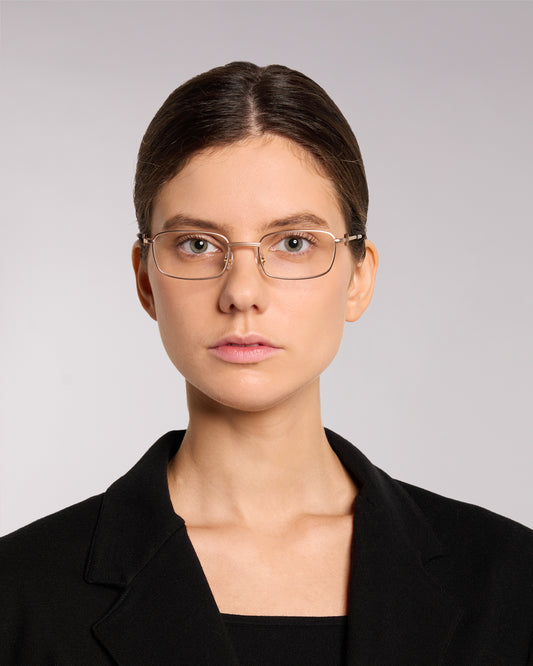 Ellis - Gold Eyeglasses