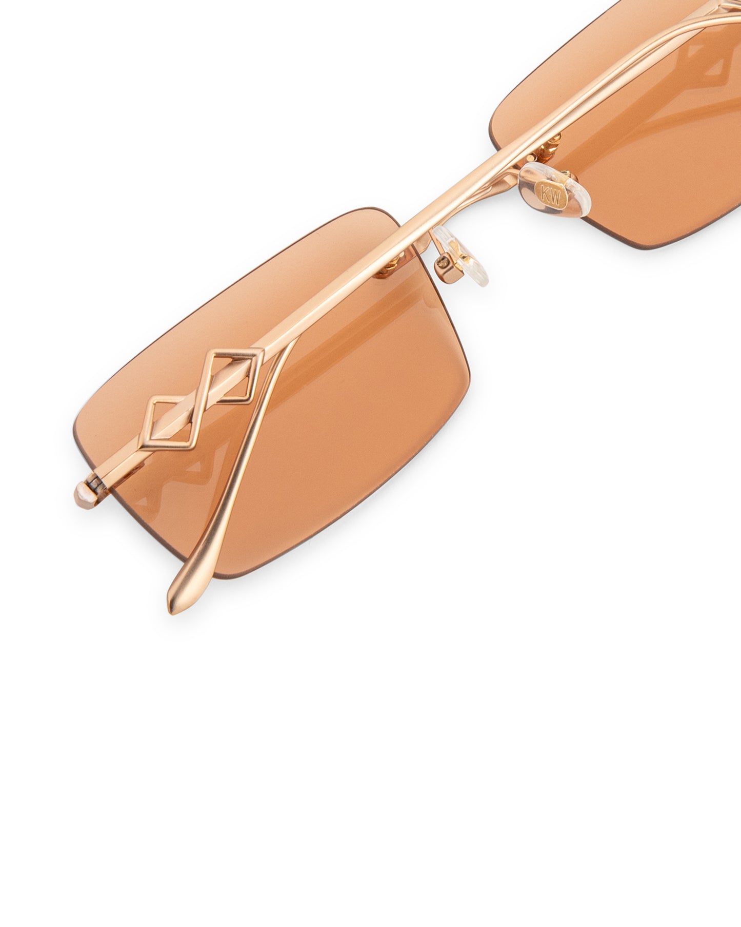 Layla - Orange Sunglasses