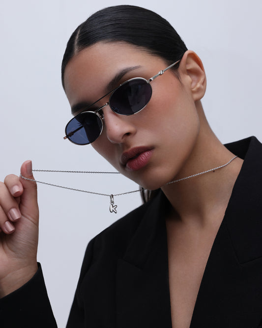 Love Letter Charm A - Silver