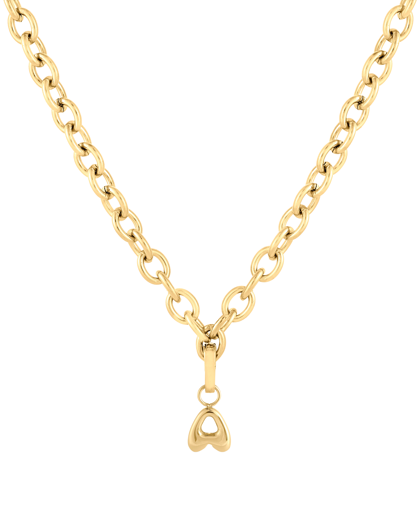 Love Letter Charm A - Gold