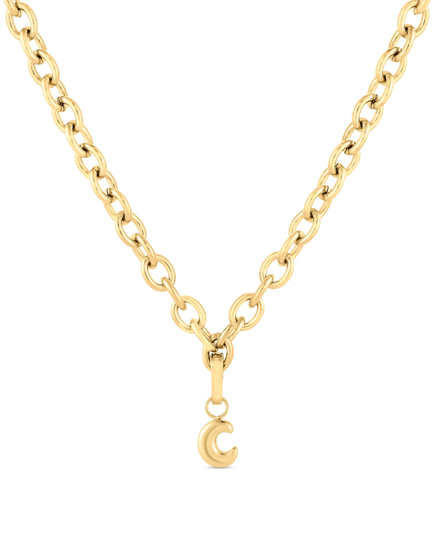 Love Letter Charm C - Gold