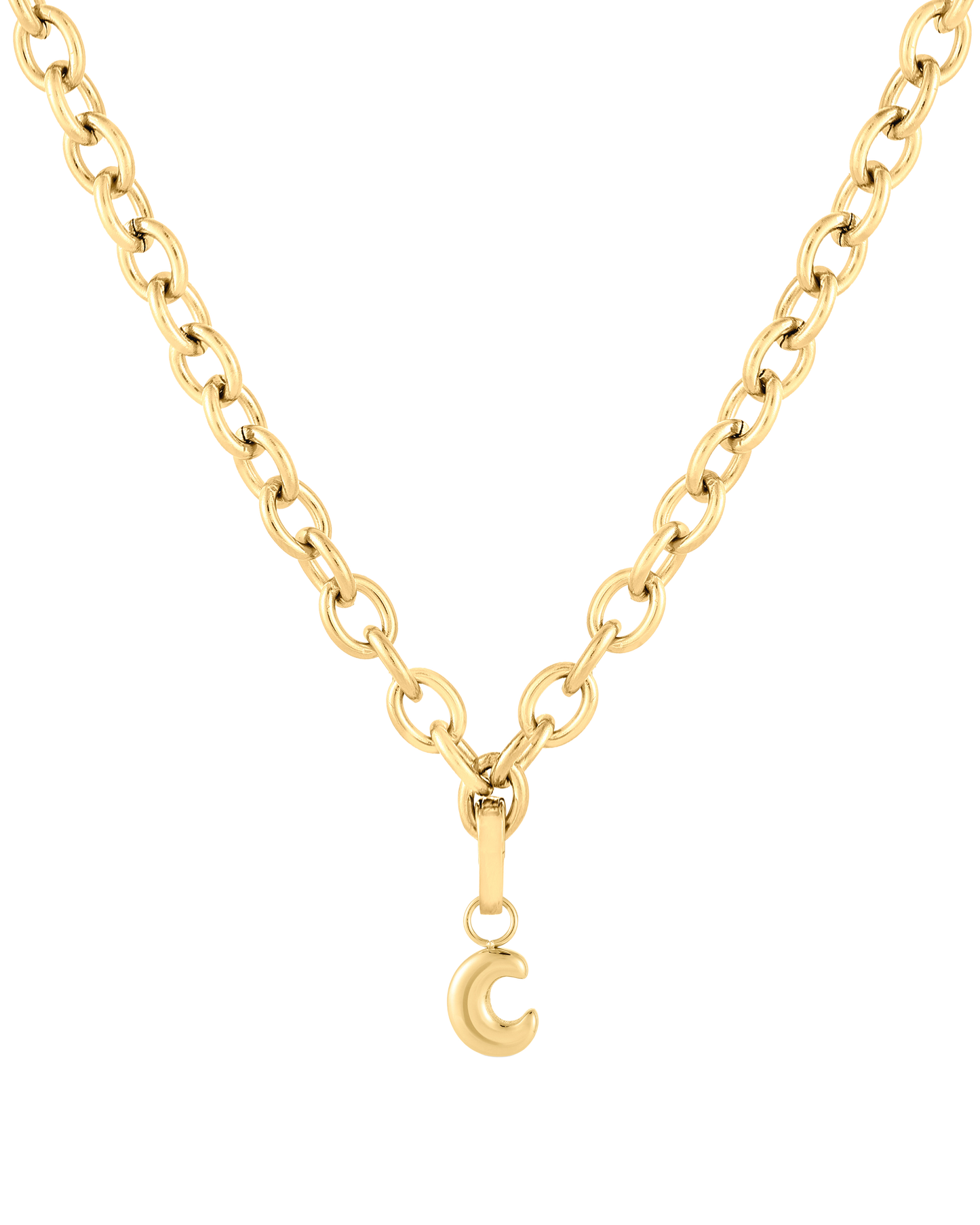 Love Letter Charm C - Gold