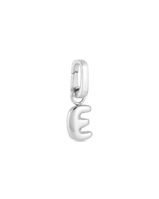 Love Letter Charm E - Silver