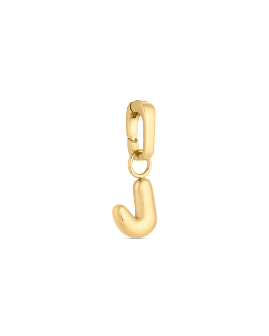 Love Letter Charm J - Gold