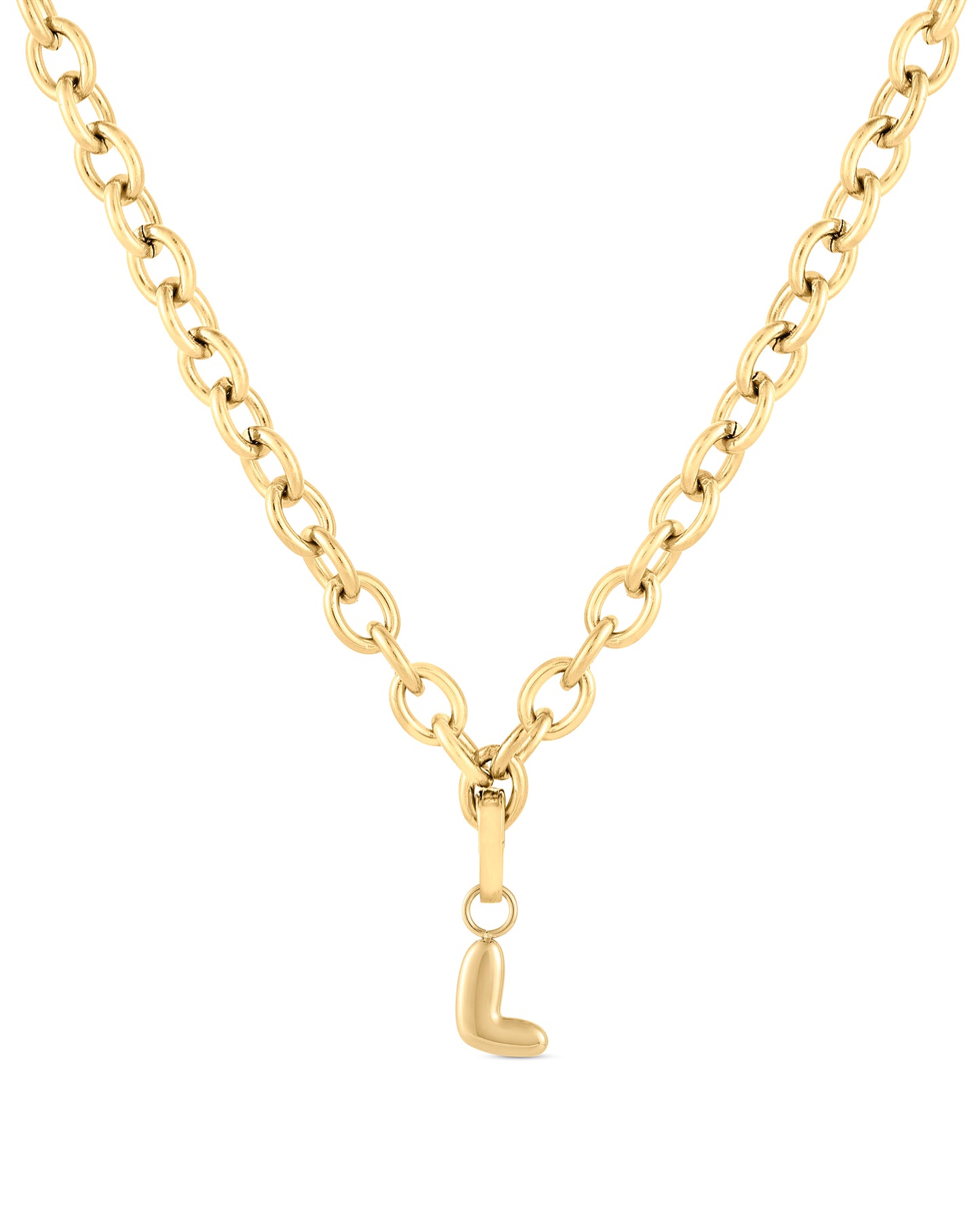 Love Letter Charm L - Gold