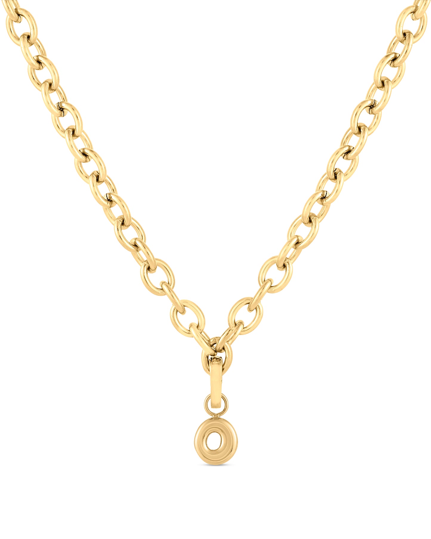 Love Letter Charm O - Gold
