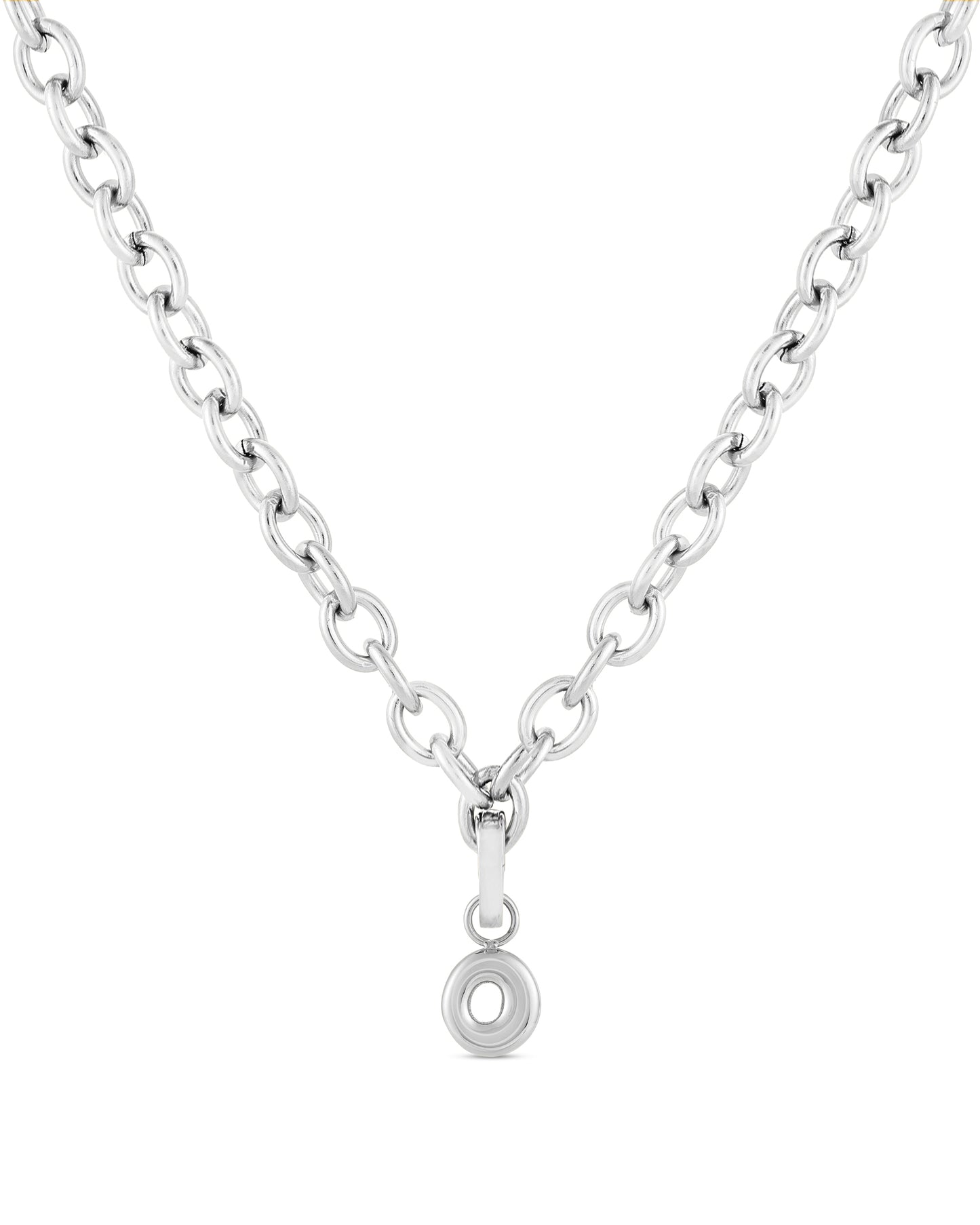 Love Letter Charm O - Silver