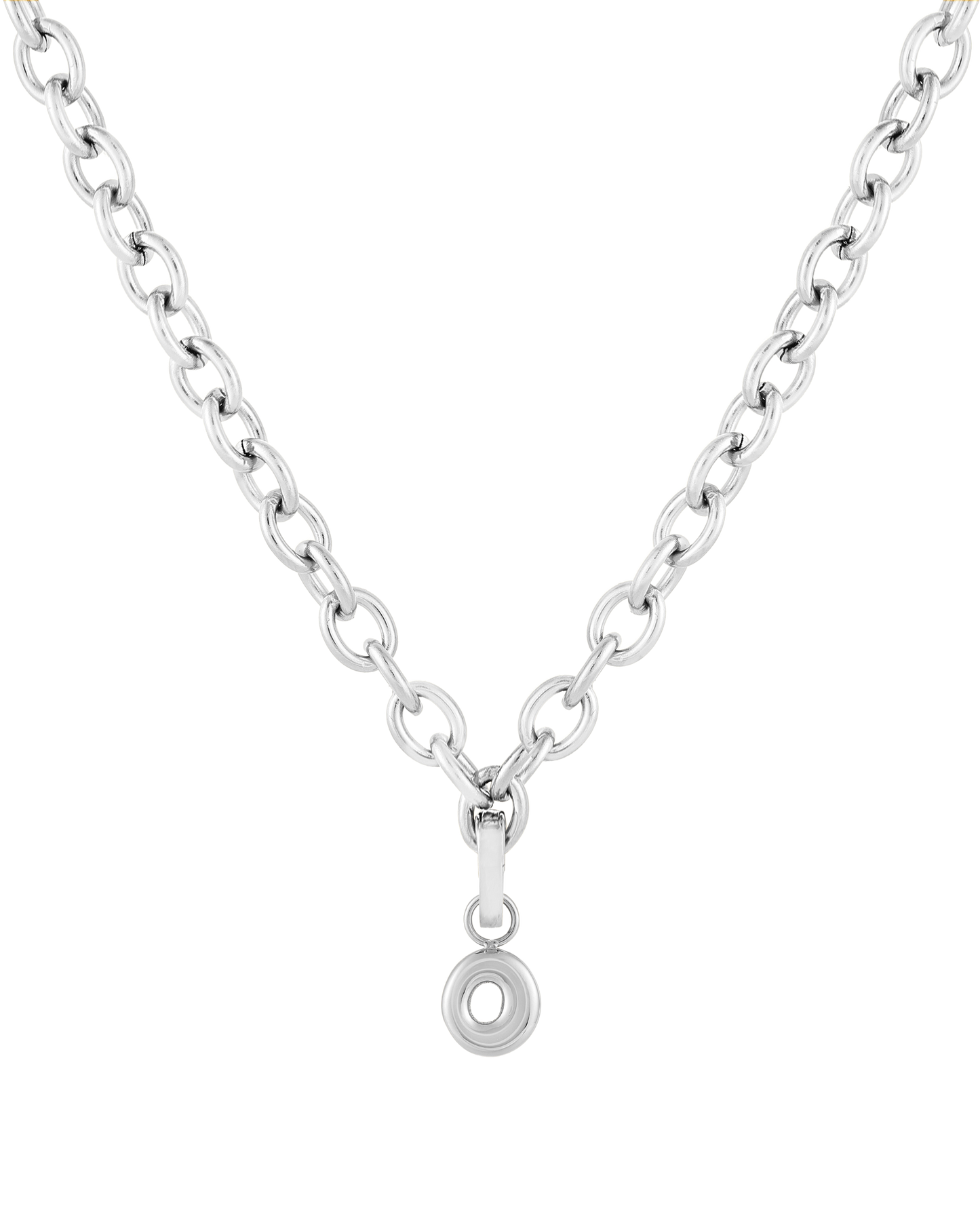 Love Letter Charm O - Silver