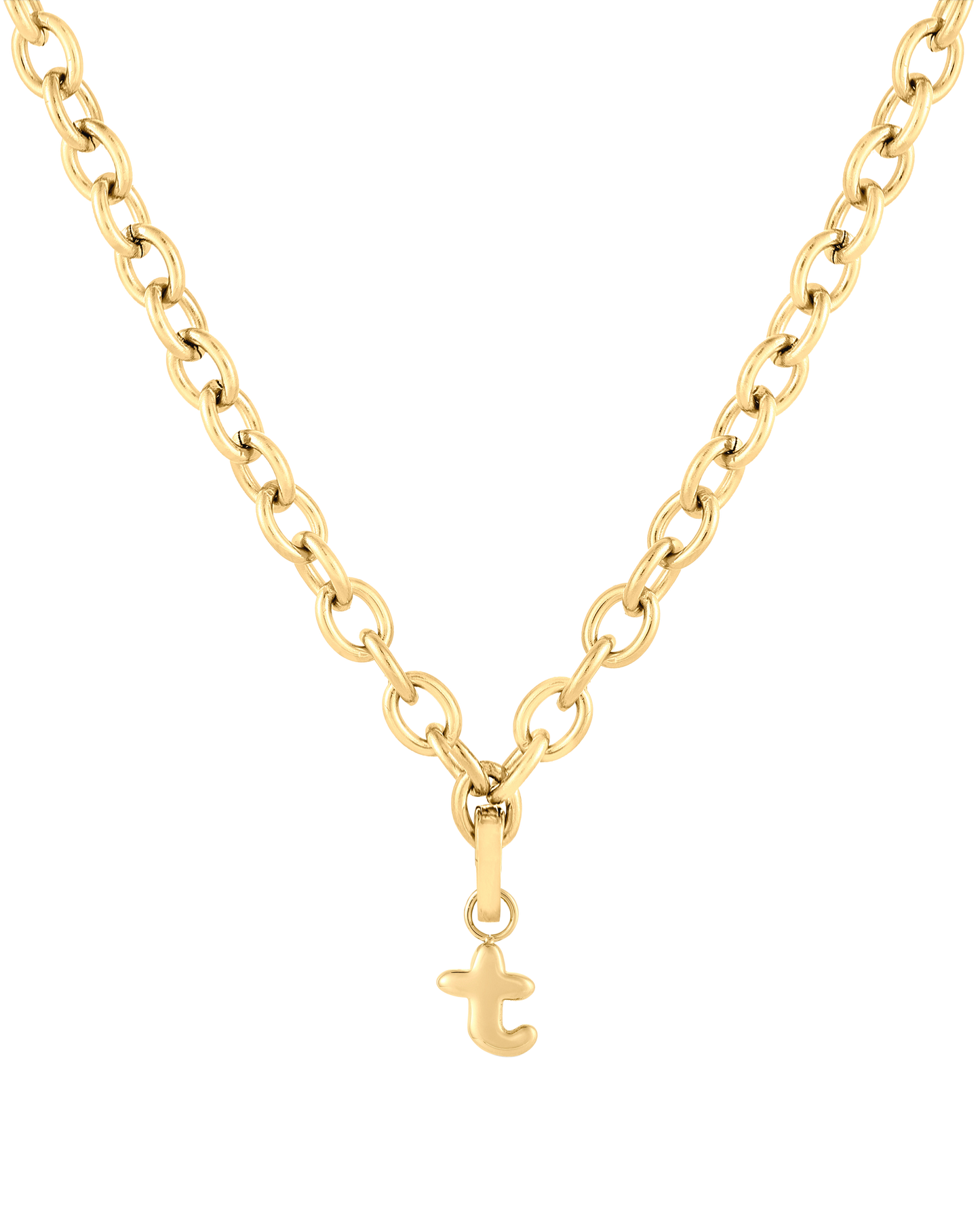 Love Letter Charm T - Gold