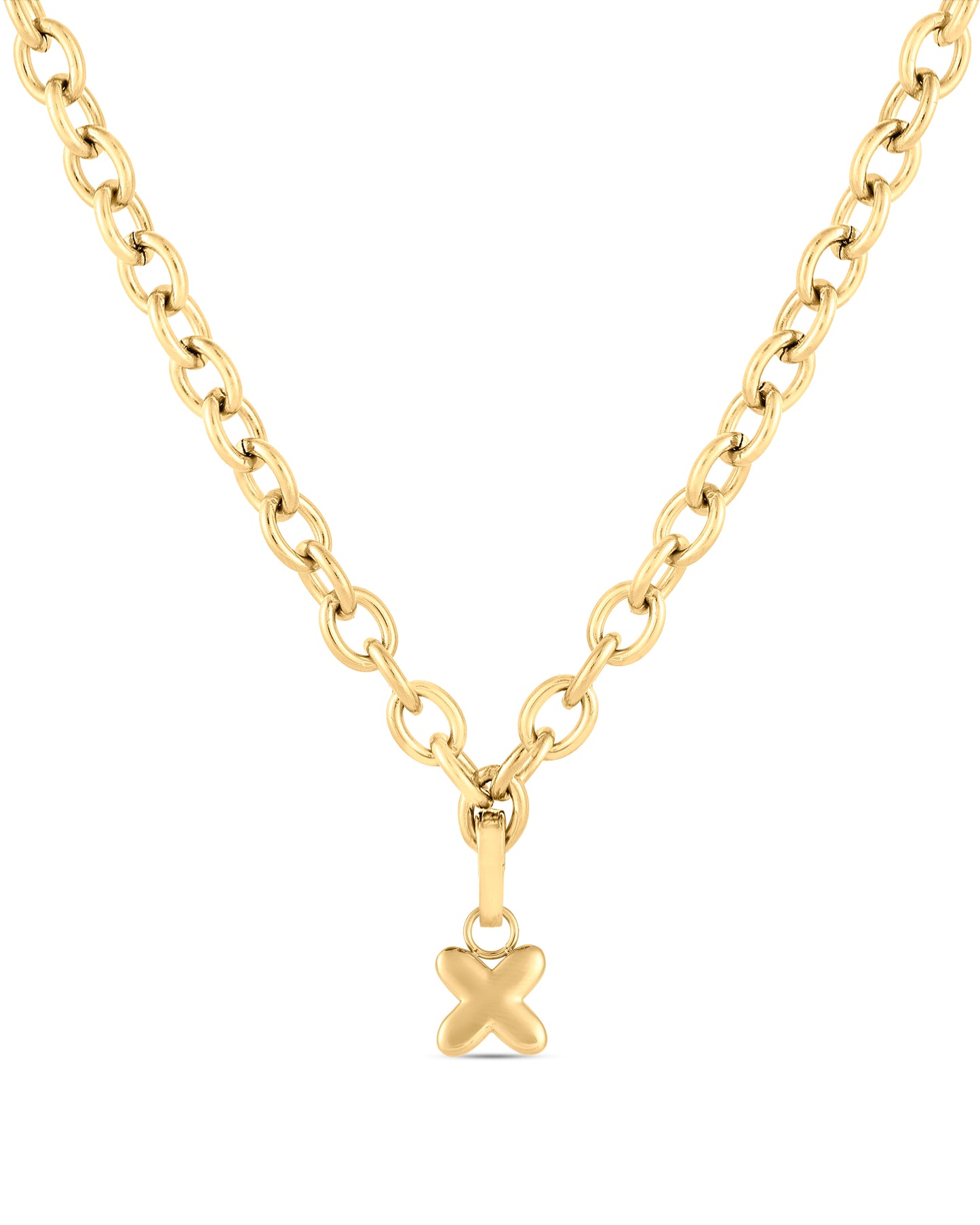 Love Letter Charm X - Gold