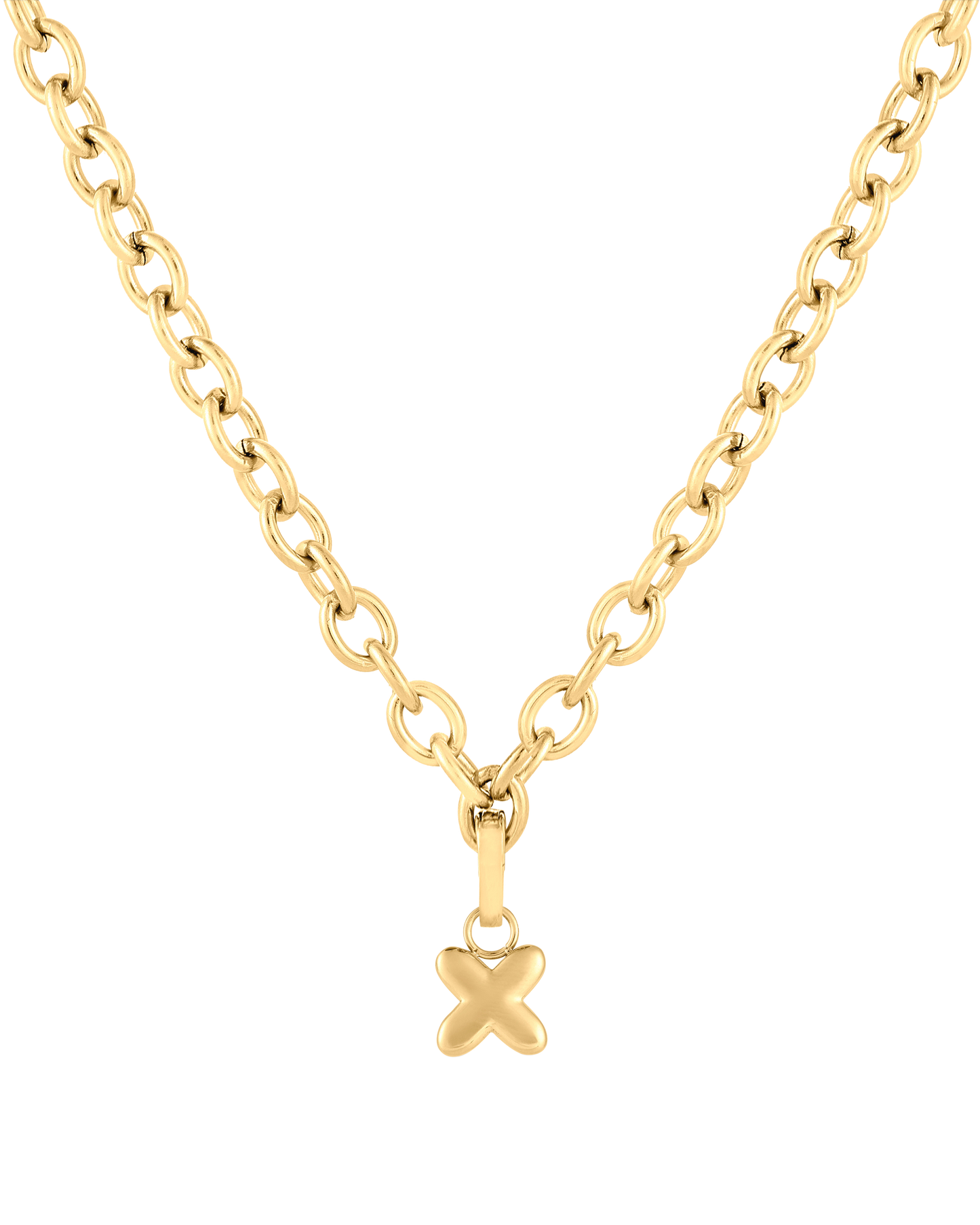 Love Letter Charm X - Gold