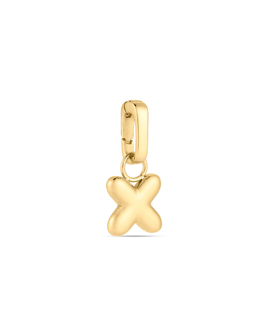Love Letter Charm X - Gold