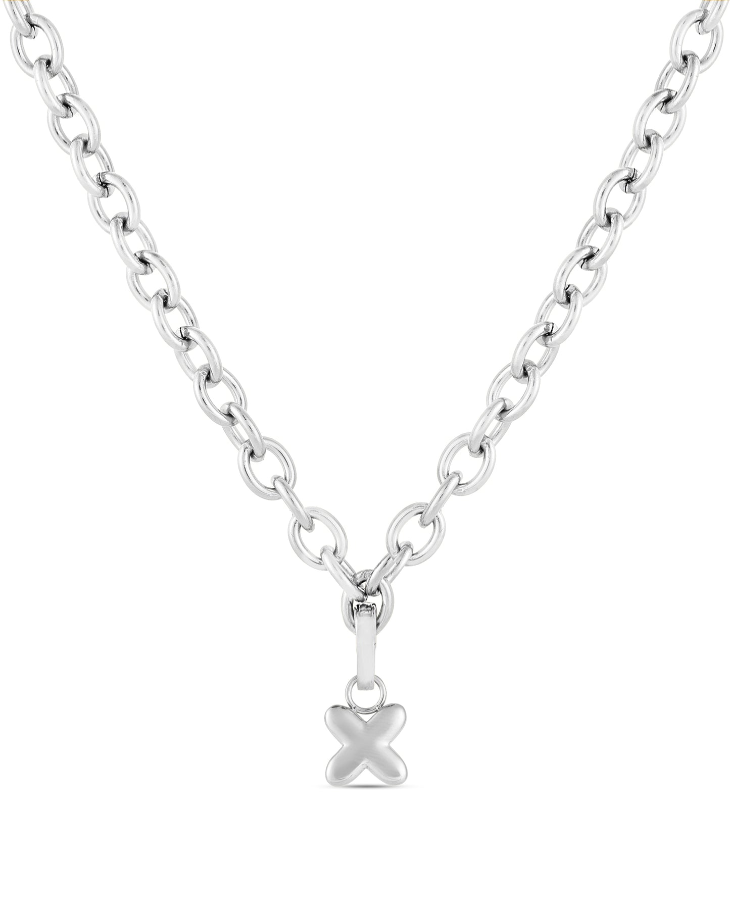 Love Letter Charm X - Silver