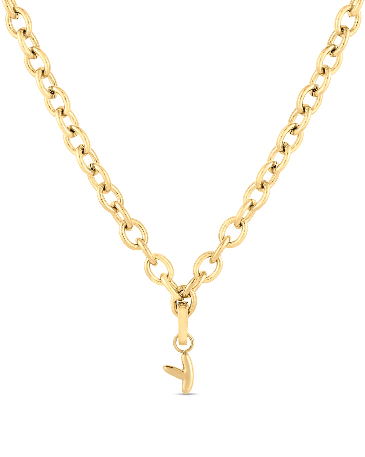 Love Letter Charm Y - ذهبي