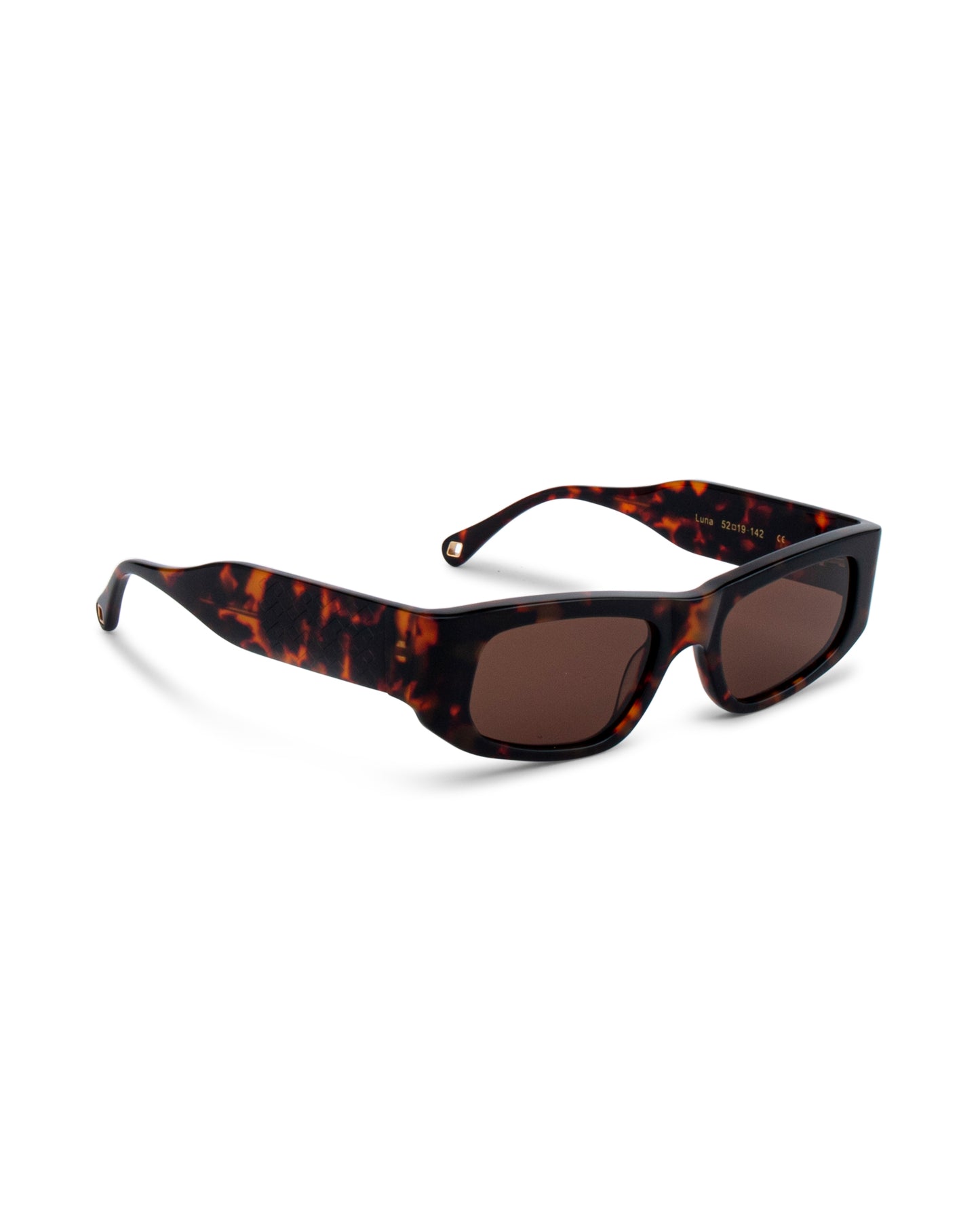 Luna - Tortoise - Sunglasses - KAREN WAZEN