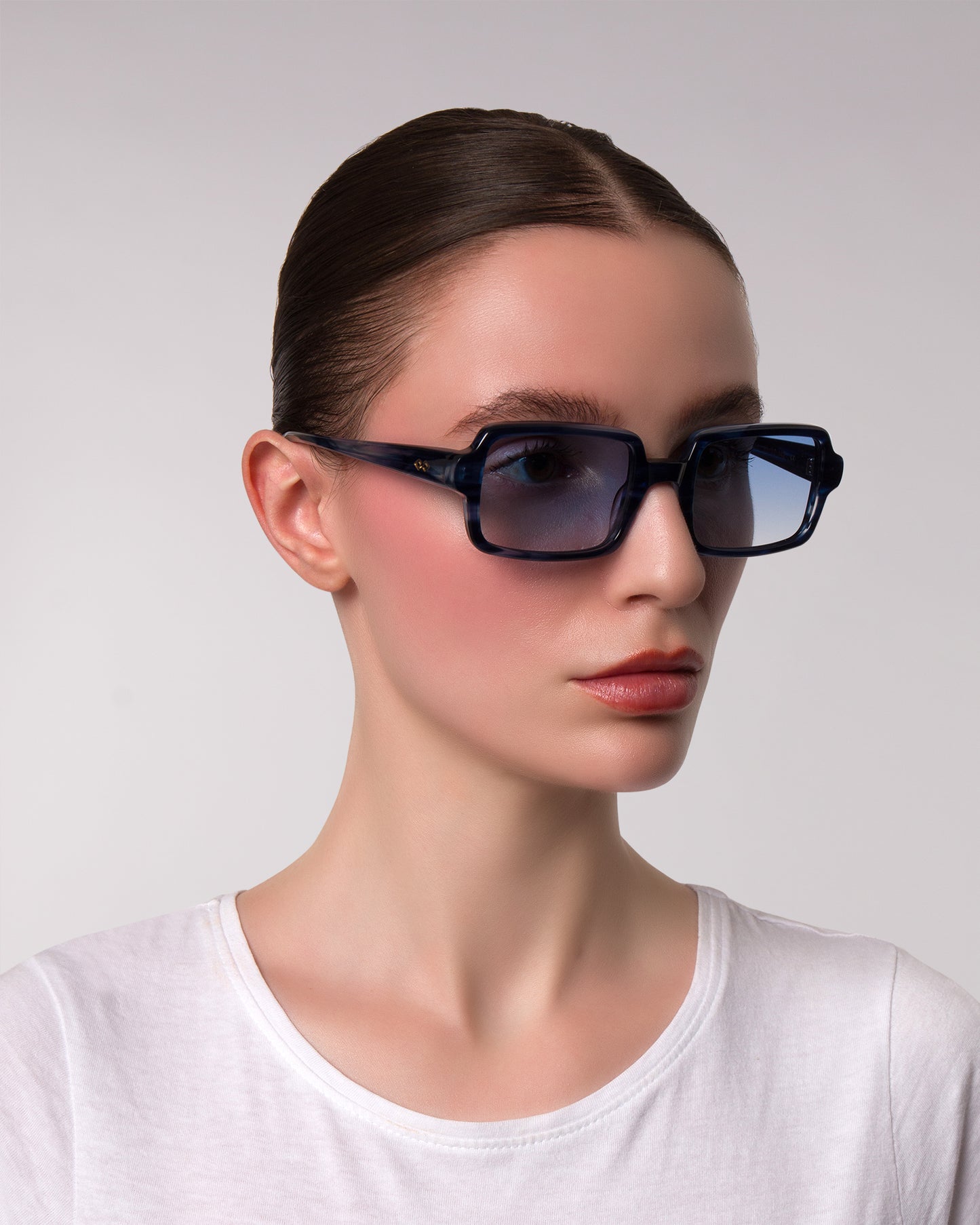 Mia - Blue Camo - Sunglasses - KAREN WAZEN