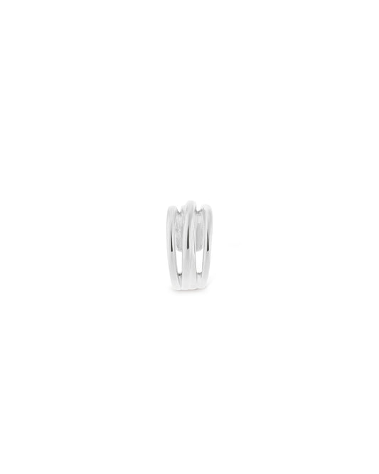 Muse Cuff Earrings - Silver
