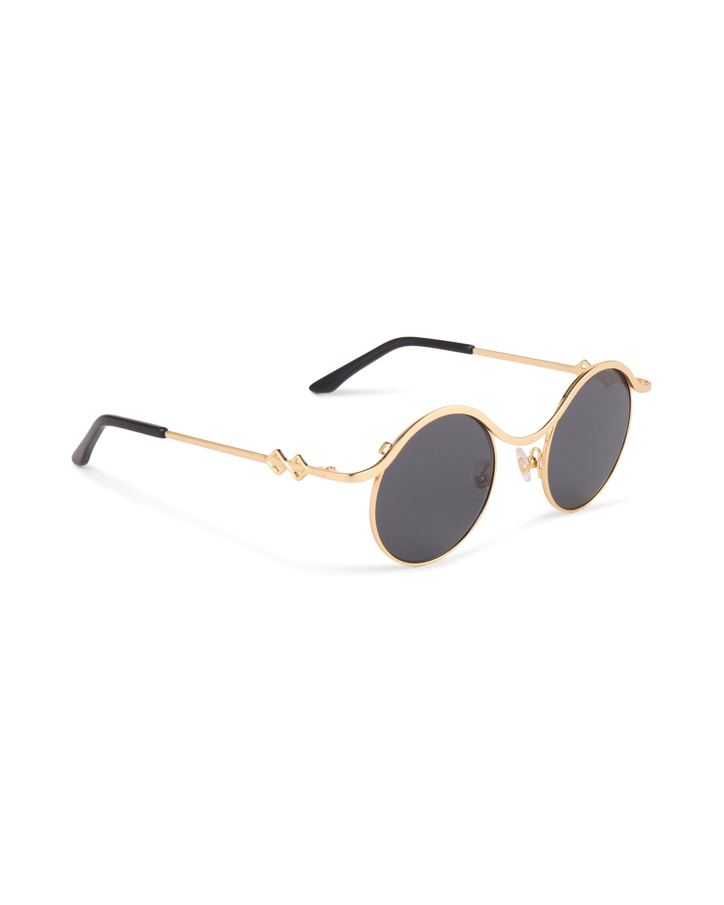 Ollie - Gold - Sunglasses - KAREN WAZEN
