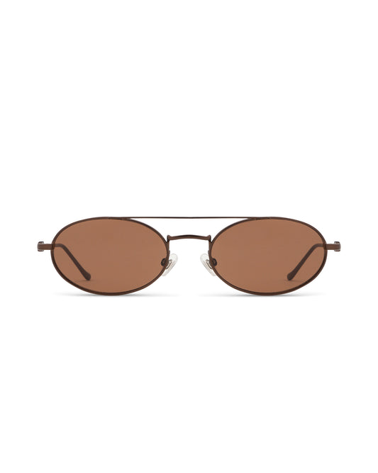 Noa - Amber Brown Sunglasses