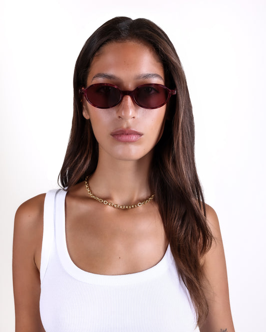 Noor - Cherry Tortoise Sunglasses
