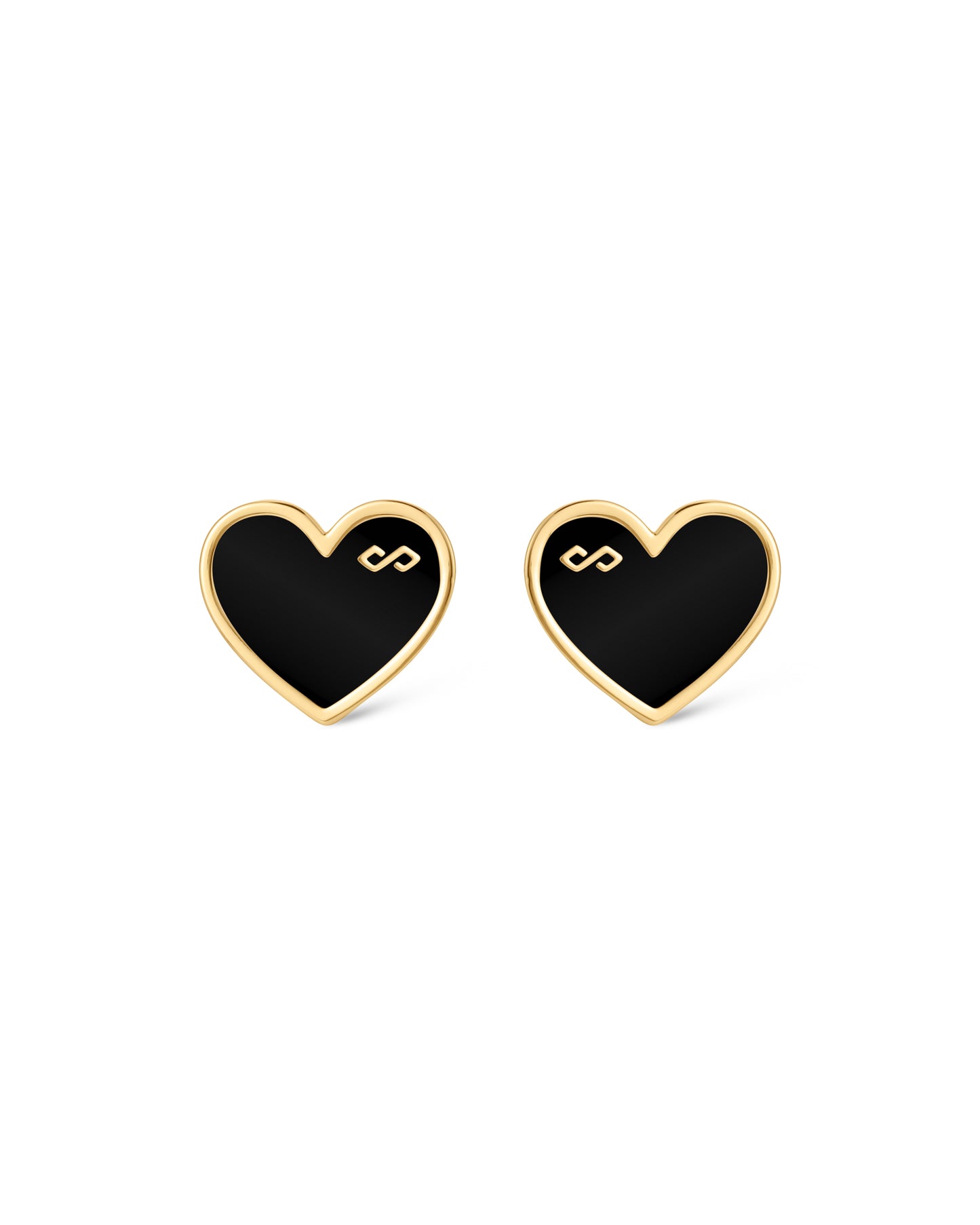 Love Me Earrings - Black
