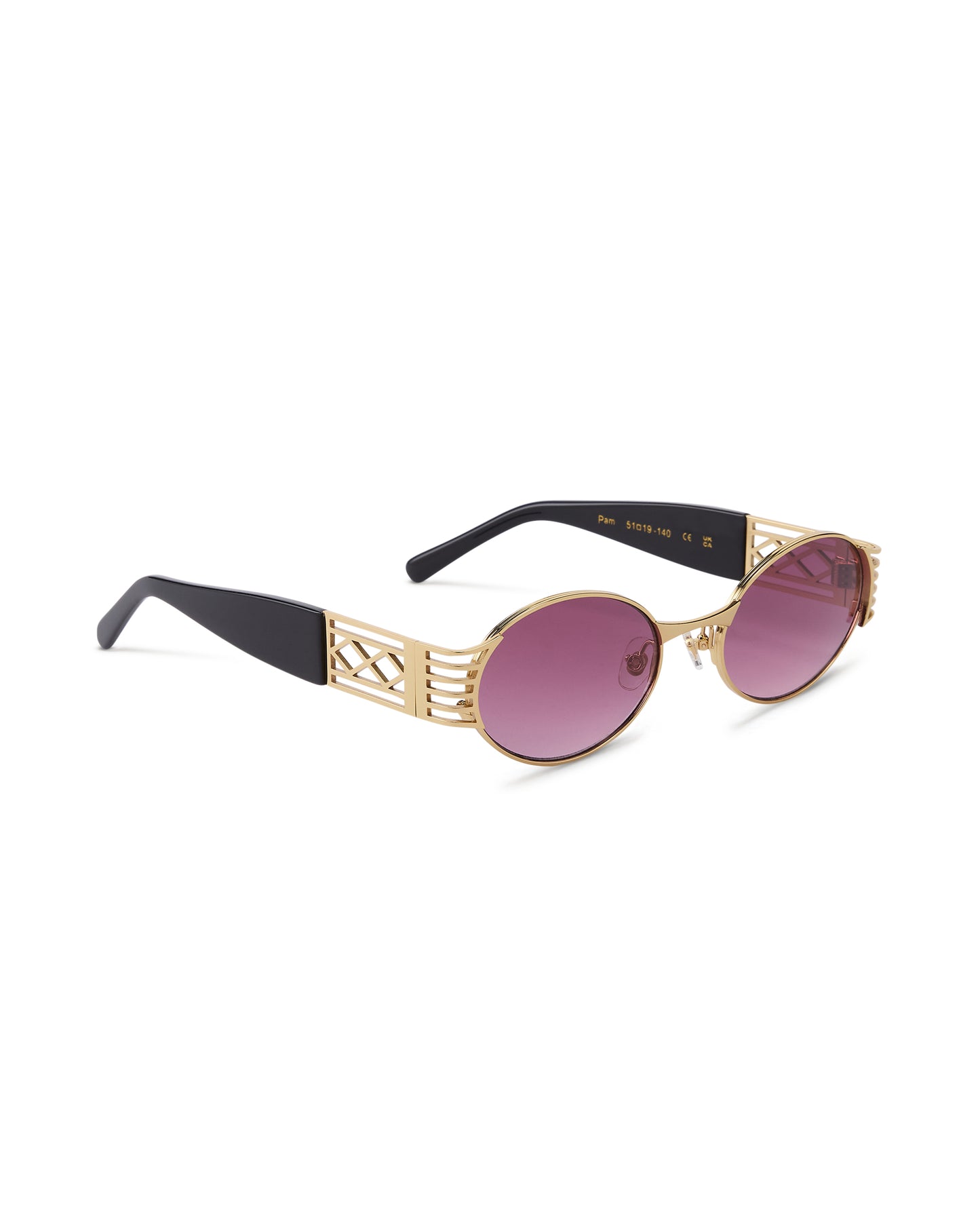 Pam - Plum Sunglasses