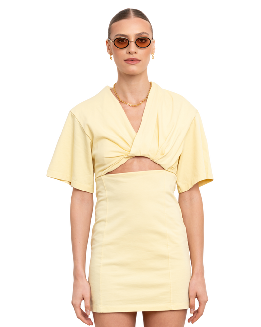 Rea - Orange on Black Sunglasses