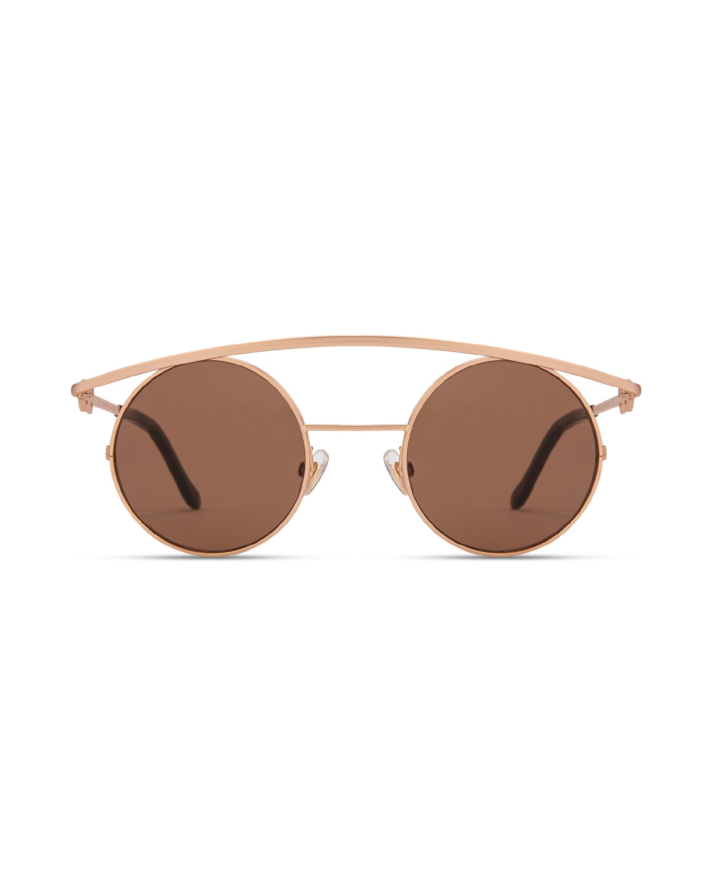 Retro XL - Brown - Sunglasses - KAREN WAZEN