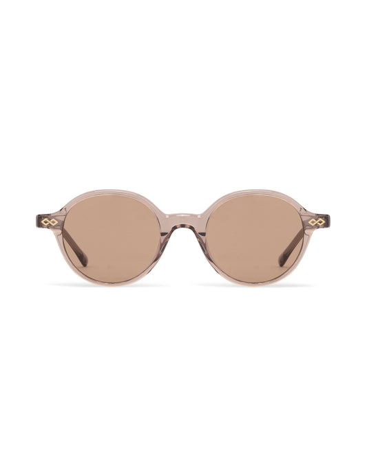 Rey - Clear Brown Sunglasses