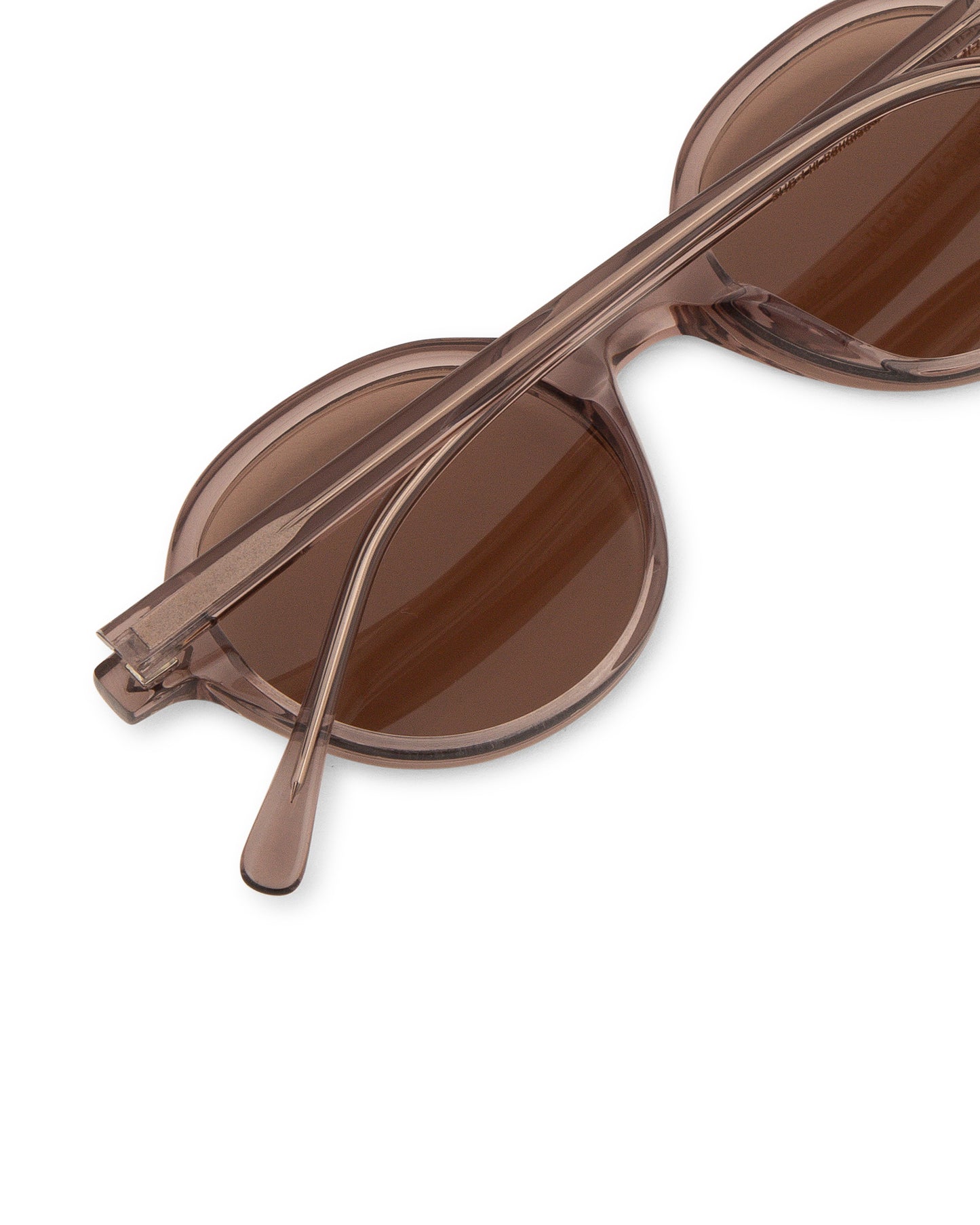 Rey - Clear Brown Sunglasses