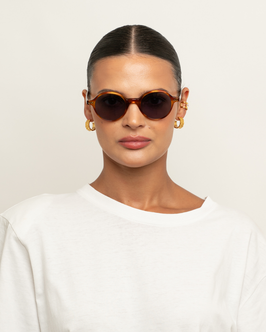 Rey - Honey Tortoise Sunglasses