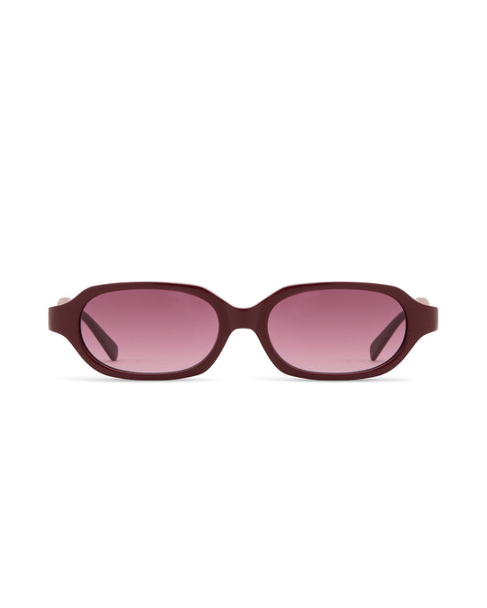 River - Burgundy Sunglasses