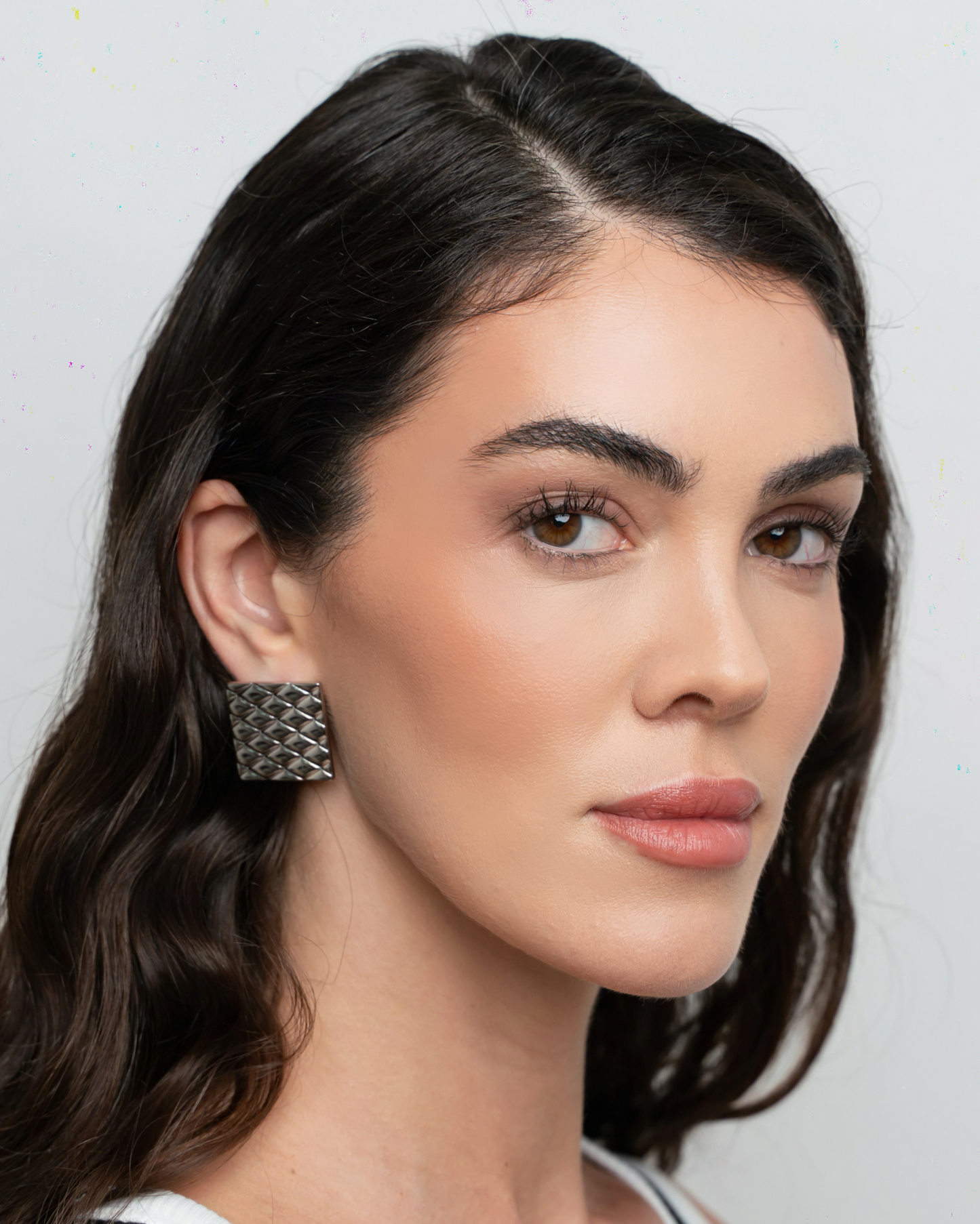 Signature (L) Earrings - Silver