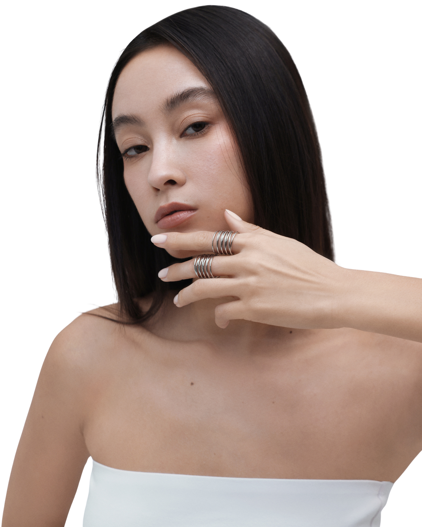 Spiral Ring Silver - 54MM