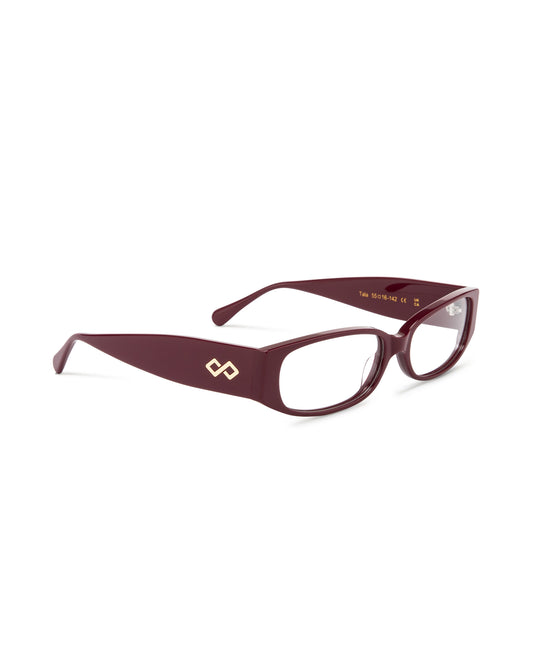 Tala - Burgundy Eyeglasses