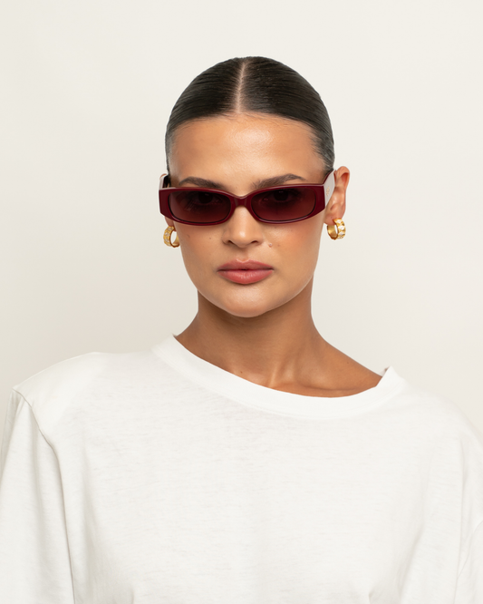 Tala - Burgundy Sunglasses