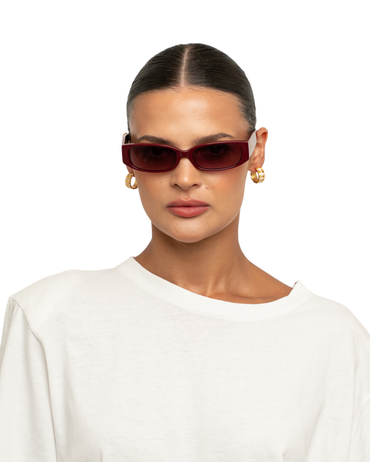 Tala - Burgundy Sunglasses